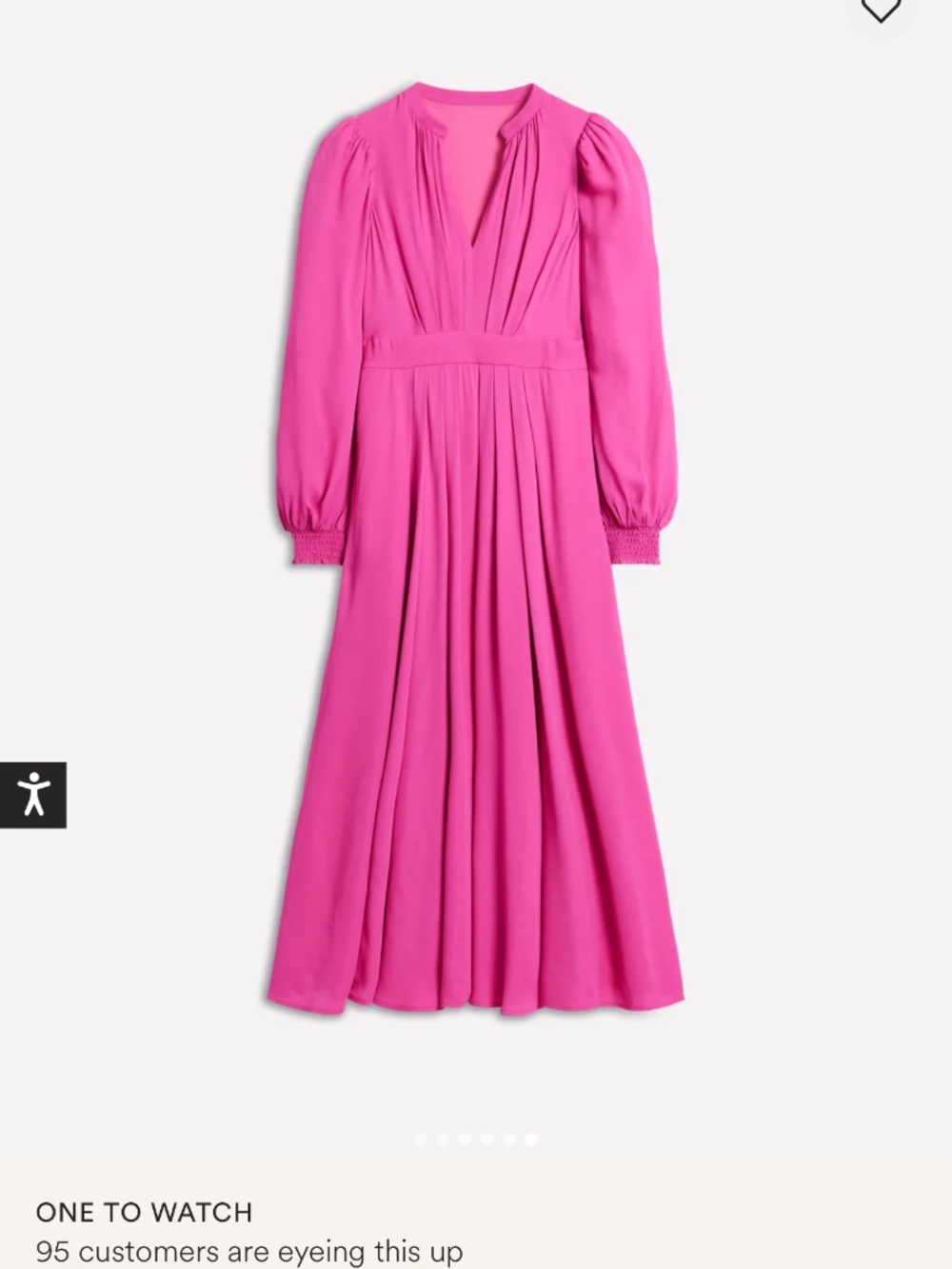 Boden Blouson Dress NWT - Picture 2 of 9